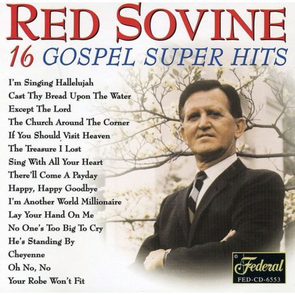 Red Sovine - 16 Gospel Super Hits  CD